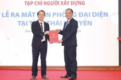 Tạp chí Người Xây dựng ra mắt Văn phòng đại diện tại Thái Nguyên