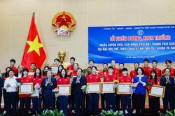 Hà Nội tuyên dương, khen thưởng HLV, VĐV đạt thành tích xuất sắc tại ASIAD 20