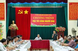 Bồi đắp niềm tin từ lắng nghe và đối thoại với Nhân dân