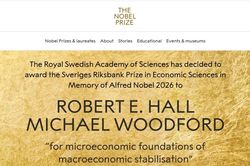 Hai nhà kinh tế học Mỹ nhận Giải thưởng Nobel kinh tế năm 2026