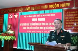 Bộ tư lệnh Lăng Chủ tịch Hồ Chí Minh ký kết biên bản và bản đồ khoanh vùng bảo vệ Khu Di tích K9