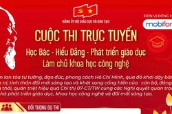Cuộc thi trực tuyến 'Học Bác - Hiểu Đảng - Phát triển giáo dục - Làm chủ khoa học công nghệ'