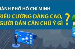 Đề phòng dông lốc, ngập sâu chiều tối tại TP. Hồ Chí Minh và khu vực Nam Bộ