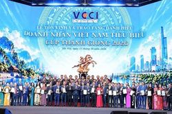 Vinh danh 100 doanh nhân tiêu biểu - Cúp Thánh Gióng 2026