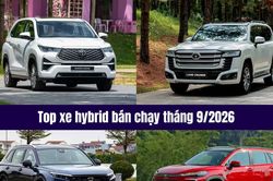 Doanh số 10 mẫu xe hybrid tháng 9/2026: Bất ngờ Toyota Land Cruiser HEV