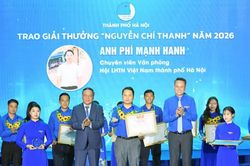Tuyên dương 25 cán bộ, hội viên Hội LHTN Việt Nam TP Hà Nội tiêu biểu