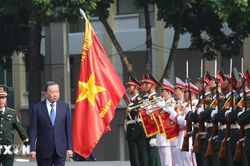Tổng Bí thư, Chủ tịch nước Tô Lâm dự Lễ kỷ niệm 80 năm Ngày truyền thống lực lượng vũ trang Quân khu 2