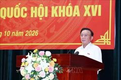 Thường trực Ban Bí thư Trần Cẩm Tú tiếp xúc cử tri tại Đà Nẵng
