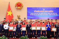 Hà Nội vinh danh huấn luyện viên, vận động viên đạt thành tích xuất sắc tại ASIAD 20