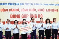 TP.HCM tiếp nhận hơn 500 triệu đồng ủng hộ Quỹ 'Vì người nghèo'