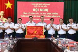 Khối thi đua số 2 Cảnh sát biển Việt Nam tổng kết Phong trào Thi đua Quyết thắng năm 2026