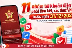 11 nh&oacute;m t&agrave;i khoản điện tử phải li&ecirc;n kết, x&aacute;c thực VNeID trước ng&agrave;y 31/12/2026