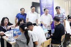 Bắc Ninh: Hội chợ việc làm dành cho lao động làm việc tại Hàn Quốc, Nhật Bản về nước