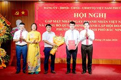 Phường Nếnh gặp mặt, tôn vinh doanh nghiệp, doanh nhân