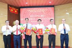 Sở Khoa học và Công nghệ công bố quyết định về công tác cán bộ
