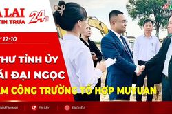 Điểm tin trưa: Bí thư Tỉnh ủy Thái Đại Ngọc thăm công trường Tổ hợp Muyuan