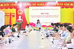Xã Bác Ái Tây triển khai kế hoạch hiệp đồng ứng phó sự cố thiên tai, tìm kiếm cứu nạn