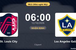 Nhận định St. Louis City vs Los Angeles Galaxy: Cơ hội bám đuổi ngôi đầu