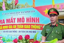 Ninh Gia xây dựng xã an toàn giao thông