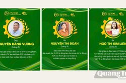 Quảng Trị có 3 đại biểu được tôn vinh 'Nông dân Việt Nam xuất sắc 40 năm đổi mới'