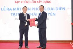 Tạp chí Người Xây dựng ra mắt Văn phòng đại diện tại Thái Nguyên