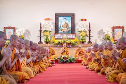 Hệ phái Khất sĩ khai mạc khóa tu truyền thống lần thứ 41 tại tịnh xá Ngọc Thạnh (P.Tân Hải, TP.HCM)