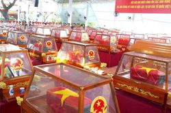 TP. Hồ Chí Minh: Tổng duyệt lễ truy điệu, an táng 731 hài cốt liệt sĩ tại công viên Lê Thị Riêng