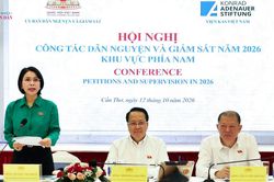 Hội nghị công tác dân nguyện và giám sát năm 2026 khu vực phía Nam