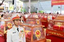 TP. Hồ Chí Minh: Tổng duyệt lễ viếng, truy điệu 731 hài cốt liệt sĩ tại Công viên Lê Thị Riêng