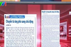 Điểm báo VTV1: Chuyển từ ứng phó sang chủ động