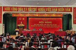 Đắk Lắk: Cử tri kiến nghị đầu tư hạ tầng, bảo đảm an toàn dân sinh