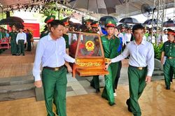 Thành phố Hồ Chí Minh truy điệu, an táng 731 hài cốt liệt sĩ quy tập tại Công viên Lê Thị Riêng