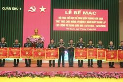 Bộ Chỉ huy Quân sự tỉnh đạt giải nhì toàn đoàn Hội thao thể dục thể thao quốc phòng