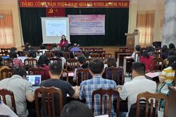 300 cán bộ cơ sở tham gia tập huấn về bình đẳng giới
