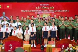 Trường Văn hóa Công an Nhân dân V (TPHCM): Đem yêu thương đắp bồi tri thức nhân cách