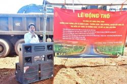 Lâm Đồng: Động thổ xây dựng tuyến đường giao thông liên xã Nâm N'Jang - Trường Xuân - Đắk N'Drung (cũ)