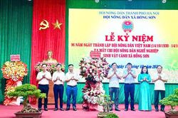 Xã Hồng Sơn kỷ niệm 96 năm Ngày thành lập Hội Nông dân Việt Nam