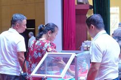 Phường Thanh Xuân bốc thăm căn hộ tái định cư dự án Vành đai 2,5