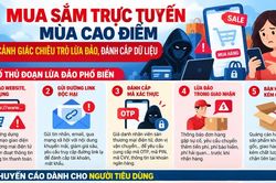 Mua sắm trực tuyến mùa cao điểm: Cẩn trọng trước chiêu trò lừa đảo