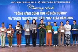 Đồng hành cùng phụ nữ biên cương tại An Giang