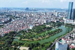 Đề xuất xây lối đi bộ ngầm kết nối Công viên Thủ Lệ với sông Tô Lịch