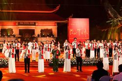 'Khúc tri ân' tưởng nhớ các anh hùng liệt sĩ