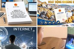 Sửa quy định mức thu, quản lý phí, lệ phí trong các lĩnh vực tài nguyên, khoáng sản và Internet
