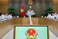 Phó Thủ tướng Thường trực Phạm Gia Túc chủ trì phiên họp Ban Công tác liên ngành đối ngoại và hội nhập quốc tế về kinh tế và khoa học - công nghệ