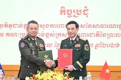 Củng cố hợp tác quốc phòng song phương giữa Việt Nam - Campuchia