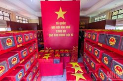 [Ảnh] Chuẩn bị chu đáo Lễ truy điệu, an táng 731 hài cốt liệt sĩ tại Thành phố Hồ Chí Minh
