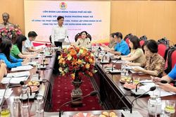 Phát triển đoàn viên gắn với chăm lo thiết thực cho người lao động