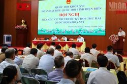 Phó Thủ tướng Chính phủ Nguyễn Văn Thắng tiếp xúc cử tri Điện Biên