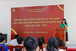 Hà Nội: Công bố kết quả giải thi chọn học sinh giỏi Thành phố và chọn đội tuyển dự thi cấp quốc gia