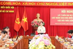 Góp ý dự thảo Luật Ngân sách nhà nước (hợp nhất) và dự thảo Luật Đấu thầu (sửa đổi)